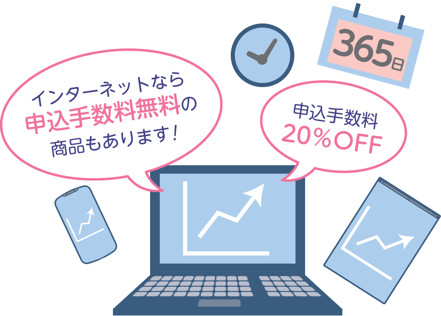 インターネットでの購入が可能です